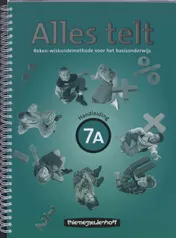 Omslag van Alles telt handleiding 7a
