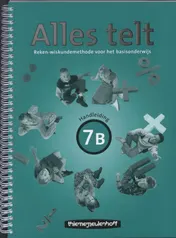 Omslag van Alles telt handleiding 7b