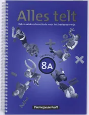 Omslag van Alles telt handleiding 8a