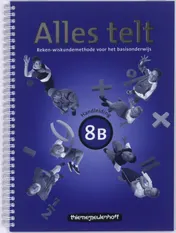 Omslag van Alles telt handleiding 8b