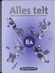Omslag van Alles telt Handleiding Maatschrift 8a