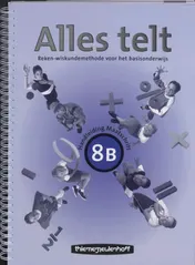 Omslag van Alles telt Handleiding Maatschrift 8b