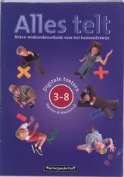 Omslag van Alles telt AT Toetsen 3tm8 ( O- 49)CD-ROM