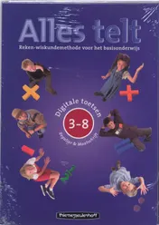 Omslag van Alles telt AT Toetsen 3tm8 ( 50- 99)