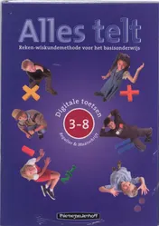 Omslag van Alles telt AT Toetsen 3-8 (200-299)CD-ROM