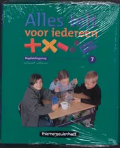 Omslag van Alles telt voor iedereen map groep 7