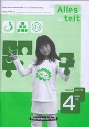 Omslag van Alles telt-2e dr Maatschrift 4 blok 1+2