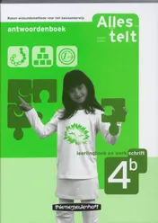 Omslag van Alles telt-2e dr Antwbk 4B Leerlbk+Werkschr