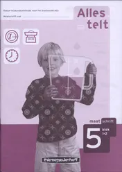 Omslag van Alles telt-2e dr Maatschrift 5 blok 1+2