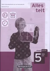 Omslag van Alles telt-2e dr Maatschrift 5 blok 3+4