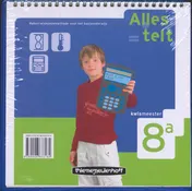 Omslag van Alles telt-2e dr Kwismeester 8A