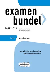 Omslag van Havo scheikunde 2015/2016