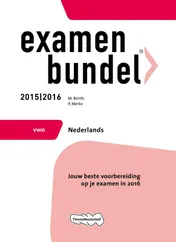 Omslag van 2015/2016 vwo Nederlands