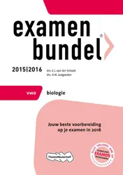 Omslag van Vwo; Biologie; 2015/2016