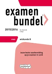 Omslag van 2015/2016 vwo Wiskunde B