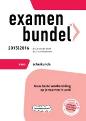 Omslag van vwo scheikunde 2015/2016