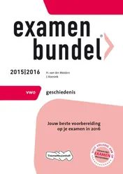 Omslag van 2015/2016 vwo geschiedenis