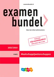Omslag van vwo Maatschappijwetenschappen 2022/2023