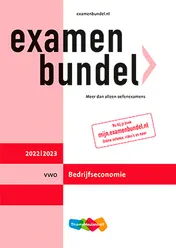 Omslag van vwo Bedrijfseconomie 2022/2023
