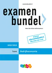 Omslag van havo Bedrijfseconomie 2022/2023