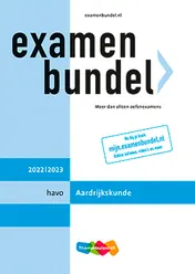 Omslag van Examenbundel havo Aardrijkskunde 2022/2023