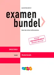 Omslag van Examenbundel vwo Nederlands 2022/2023