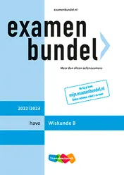 Omslag van havo Wiskunde B 2022/2023