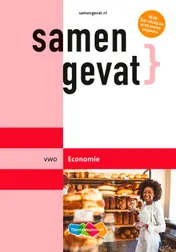 Omslag van vwo Economie