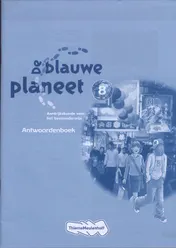 Omslag van De blauwe planeet 2e druk Antwoordenboekje 8