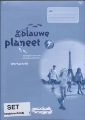 Omslag van De blauwe planeet 2e druk Werkboek 7 (set a 5 ex)