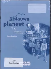 Omslag van De blauwe planeet 2e druk Toetsboekje 8 (set 5 ex)