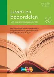 Omslag van Lezen en beoordelen van onderzoekspublicaties