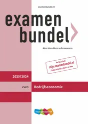 Omslag van vwo Bedrijfseconomie 2023/2024