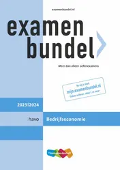 Omslag van havo Bedrijfseconomie 2023/2024