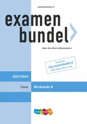 Omslag van havo Wiskunde B 2023/2024