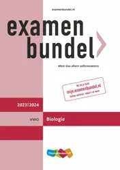 Omslag van vwo Biologie 2023/2024