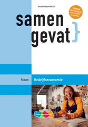 Omslag van havo Bedrijfseconomie