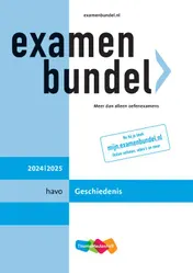 Omslag van havo Geschiedenis 2024/2025
