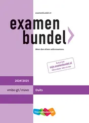 Omslag van Examenbundel online + boek vmbo-gt/mavo Duits 2024/2025