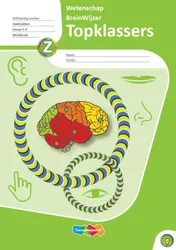 Omslag van Topklassers, Wetenschap, BreinWijzer, Werkboek, groep 5-6(set 5 ex.)