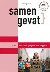 Omslag van vwo Maatschappijwetenschappen