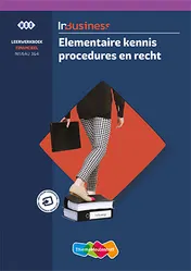 Omslag van InBusiness Financieel Elementaire kennis Procedures en recht, Leerwerkboek + basislicentie