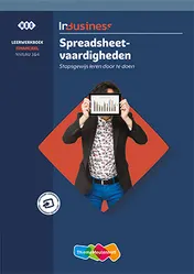 Omslag van InBusiness Financieel Spreadsheetvaardigheden, Leerwerkboek + basislicentie