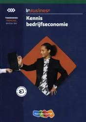 Omslag van InBusiness Fin Kennis Bedrijfseconomie, theoriebk + basislic