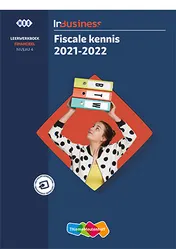 Omslag van InBusiness Fin Fiscale kennis 2021-2022, Lwboek + basislic