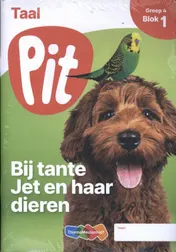Omslag van Pit Taal leerwerkschrift groep 4 - blok 1 t/m 3
