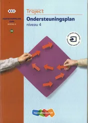 Omslag van Traject MZ Ondersteuningsplan niveau 4 boek en online 1 jaar (KD2022)