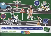 Omslag van Schoolverkeersexamen 2021-2022 Oefenboekje