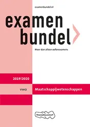 Omslag van vwo Maatschappijwetenschappen 2019/2020