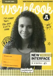Omslag van New Interface online + boek 3 vmbo-gt Yellow label | LIFO-totaal